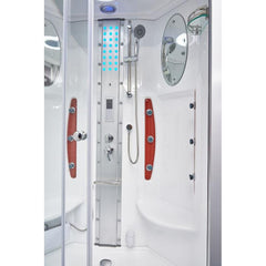 Mesa 54" Rectangular Free Standing Walk In Steam Shower - WS-803A - The Home Selection