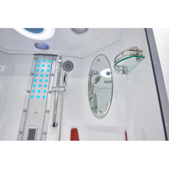 Mesa 54" Rectangular Free Standing Walk In Steam Shower - WS-803A - The Home Selection