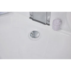 Mesa 54" Rectangular Free Standing Walk In Steam Shower - WS-803A - The Home Selection