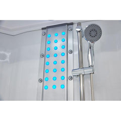 Mesa 54" Rectangular Free Standing Walk In Steam Shower - WS-803A - The Home Selection