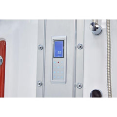 Mesa 54" Rectangular Free Standing Walk In Steam Shower - WS-803A - The Home Selection
