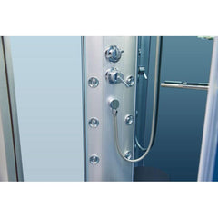 Mesa 54" Rectangular Free Standing Walk In Steam Shower - WS-803L - The Home Selection