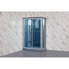Mesa 54" Rectangular Free Standing Walk In Steam Shower - WS-803L - The Home Selection