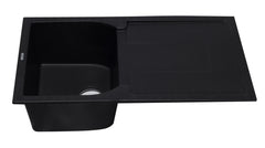 ALFI 20  Drop-In Round Granite Composite Kitchen Prep Sink - AB1620DI
