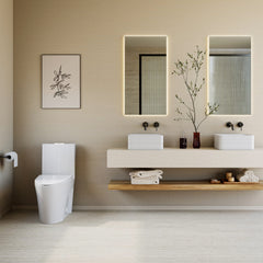 Swiss Madison St. Tropez One-Piece Elongated Toilet Vortex™ Dual-Flush 1.1/1.6 gpf - SM-1T254