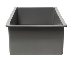 Alfi 32  x 19  Fireclay Single Bowl Undermount / Drop In Kitchen Sink w Grid - ABF3219SUD