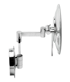 Alfi Wall Mount Round 9  5x Magnifying Cosmetic Mirror with Light - ABM9WLED