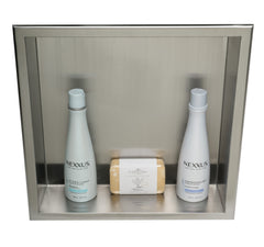 Alfi 16 x 16 Square Single Shelf Bath Shower Niche - ABN1616