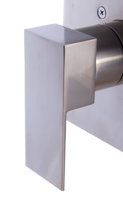 Alfi Modern Square Pressure Balanced Shower Mixer - AB6701