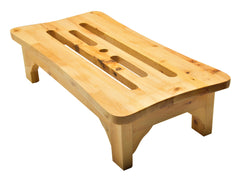 Alfi 24'' Wooden Stool for your Wooden Tub - Natural Wood