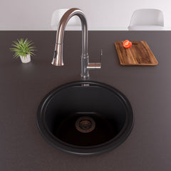 Alfi Gooseneck Pull Down Kitchen Faucet - ABKF3480