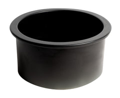 Alfi Round 18  x 18  Undermount / Drop In Fireclay Prep Sink - ABF1818R