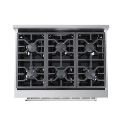 NXR 36" Professional Dual Fuel Range – Culinary Series - AKD3605 - The Home Selection