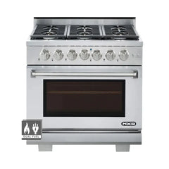 NXR 36" Professional Dual Fuel Range – Culinary Series - AKD3605 - The Home Selection