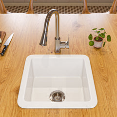 Alfi Square Gooseneck Pull Down Kitchen Faucet - ABKF3889