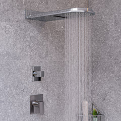 Alfi Modern Square Pressure Balanced Shower Mixer - AB6701