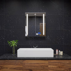 Alfi 39  White Above Mount Fireclay Bathroom Trough Sink - AB39TR