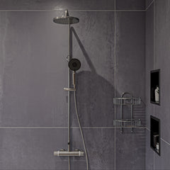 Alfi 12  x 12  Square Single Shelf Shower Niche - ABNP1212