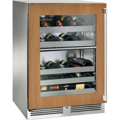 Perlick 24" Signature Series Dual-Zone Wine Reserve - Indoor Model - HP24DS-4 - The Home Selection