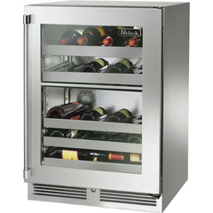 Perlick 24" Signature Series Dual-Zone Wine Reserve - Indoor Model - HP24DS-4 - The Home Selection