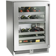 Perlick 24" Signature Series Dual-Zone Wine Reserve - Indoor Model - HP24DS-4 - The Home Selection