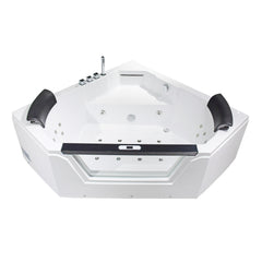 Platinum Corner Jetted Tub - AM-156 - The Home Selection