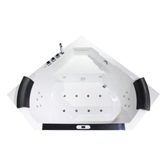 Platinum Corner Jetted Tub - AM-156 - The Home Selection