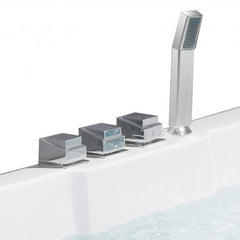 Platinum Corner Jetted Tub - AM-156 - The Home Selection