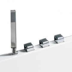 Platinum Rectangular Jetted Tub - AM-154-70 - The Home Selection