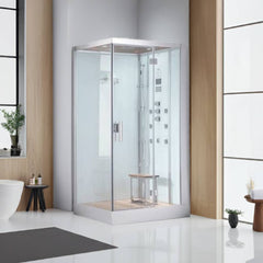 Platinum Steam Shower-Sliding Door - DZ959 - The Home Selection