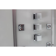 Platinum Steam Shower-Sliding Door - DZ959 - The Home Selection