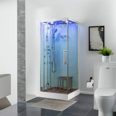 Platinum Steam Shower-Sliding Door - DZ959 - The Home Selection