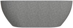 Alfi 59  Solid Concrete Oval Freestanding Bathtub - ABCO59TUB