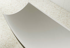 Alfi White Matte 71  Solid Surface Resin Free Standing Hammock Style Bathtub - AB9992