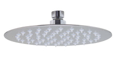 Alfi Solid 8" Round Ultra Thin Rain Shower Head - Brushed Stainless Steel