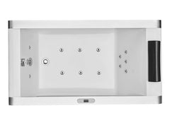 EAGO 5 ft Clear Rectangular Acrylic Whirlpool Bathtub - AM152ETL-5
