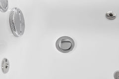 EAGO 5 ft Clear Rectangular Acrylic Whirlpool Bathtub - AM152ETL-5