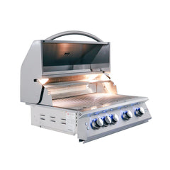 RCS 32" Premier Built-In Grill w/ LED Lights - RJC32AL - The Home Selection
