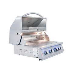 RCS 32" Premier Built-In Grill w/ LED Lights - RJC32AL - The Home Selection