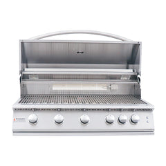 RCS 40" Premier Built-In Grill w/ LED Lights - RJC40AL - The Home Selection