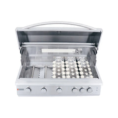 RCS 40" Premier Built-In Grill w/ LED Lights - RJC40AL - The Home Selection