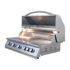 RCS 40" Premier Built-In Grill w/ LED Lights - RJC40AL - The Home Selection