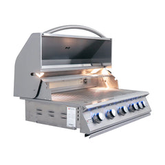 RCS 40" Premier Built-In Grill w/ LED Lights - RJC40AL - The Home Selection