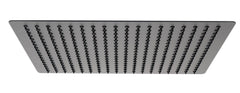 Alfi 16" Square Ultra-Thin Rain Shower Head - Black Matte