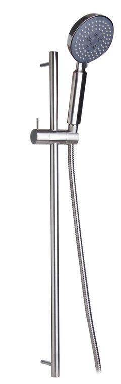 Alfi Round Sliding Rail Hand Shower Set - Brushed Nickel