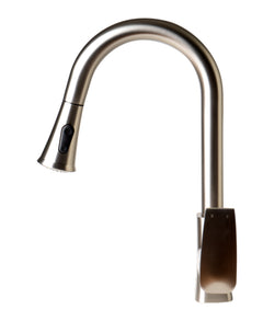 Alfi Square Gooseneck Pull Down Kitchen Faucet - ABKF3889