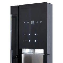 Sapphire 4Pour Wine Bar, Series 3, 4-Bottle Wine Dispenser and Triple Zone Wine Cooler - SW643TZBLK - The Home Selection