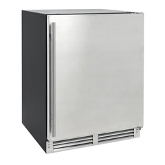 Sapphire Series 3, 24"W, 2 Drawers, Indoor-Outdoor, Stainless Steel and Panel Ready, ADA Height, Commercial Drawer Refrigerator - SR243SSPRADA - The Home Selection