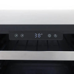 Sapphire Series 3, 24"W, Glass Door, Indoor-Outdoor, Panel Ready, ADA Height, Residential Refrigerator - SBC243SSPRADA - The Home Selection