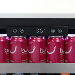 Sapphire Series 3, 24"W, Solid Door, Indoor-Outdoor, Panel Ready, Commercial Refrigerator - SR243SSPR - The Home Selection